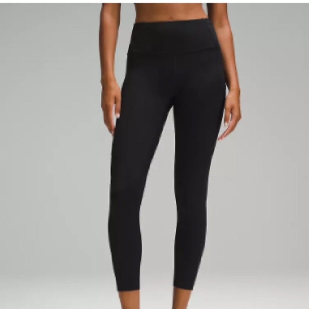 Lululemon Fast and Free High Rise Leggings, Size 6, Black